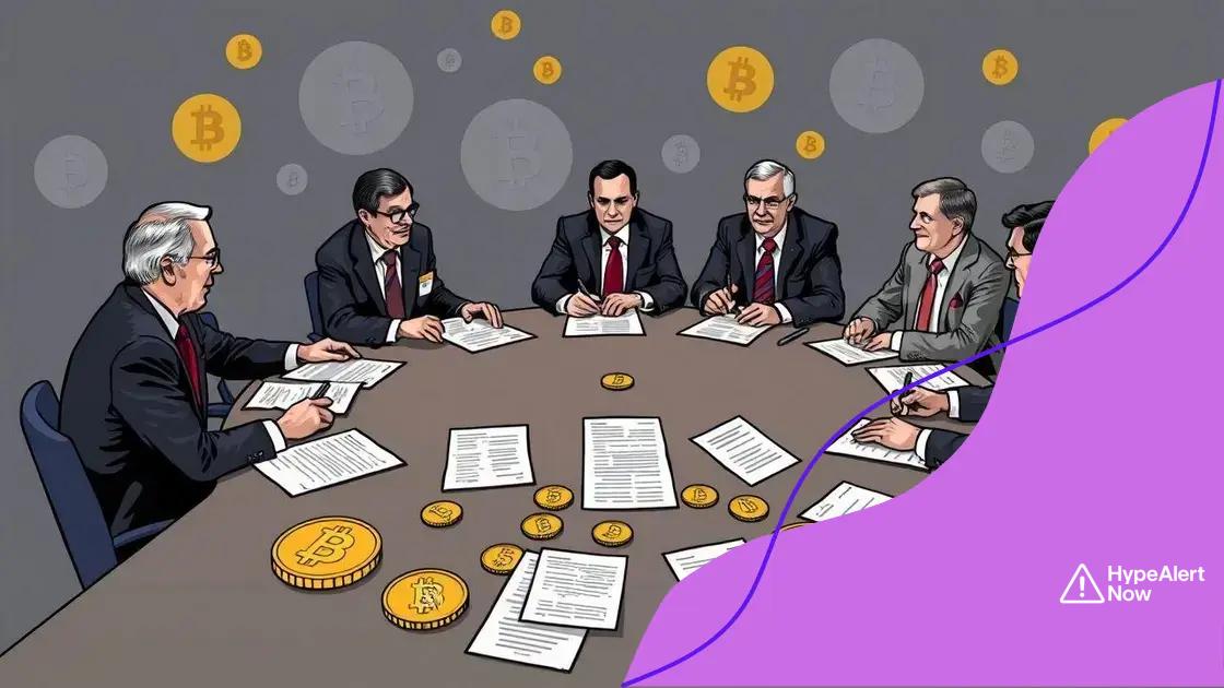 Key players shaping U.S. crypto policy