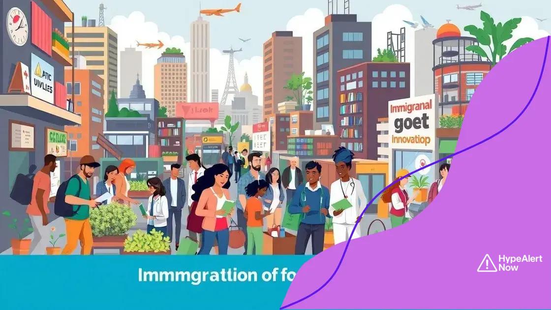 Impact of immigration on the economy