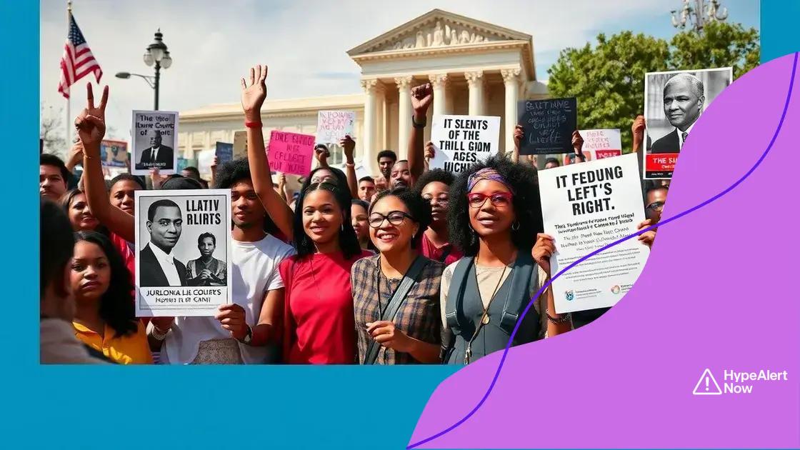 Impacts of rulings on civil rights