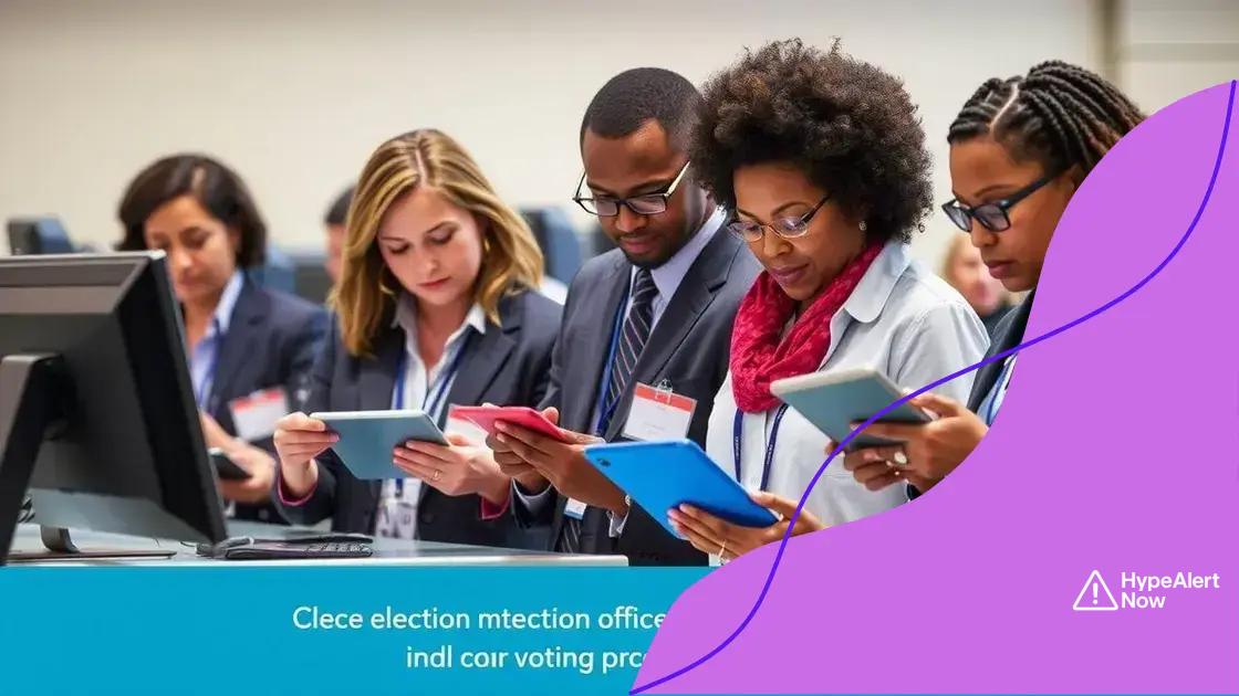 The role of technology in ensuring election integrity