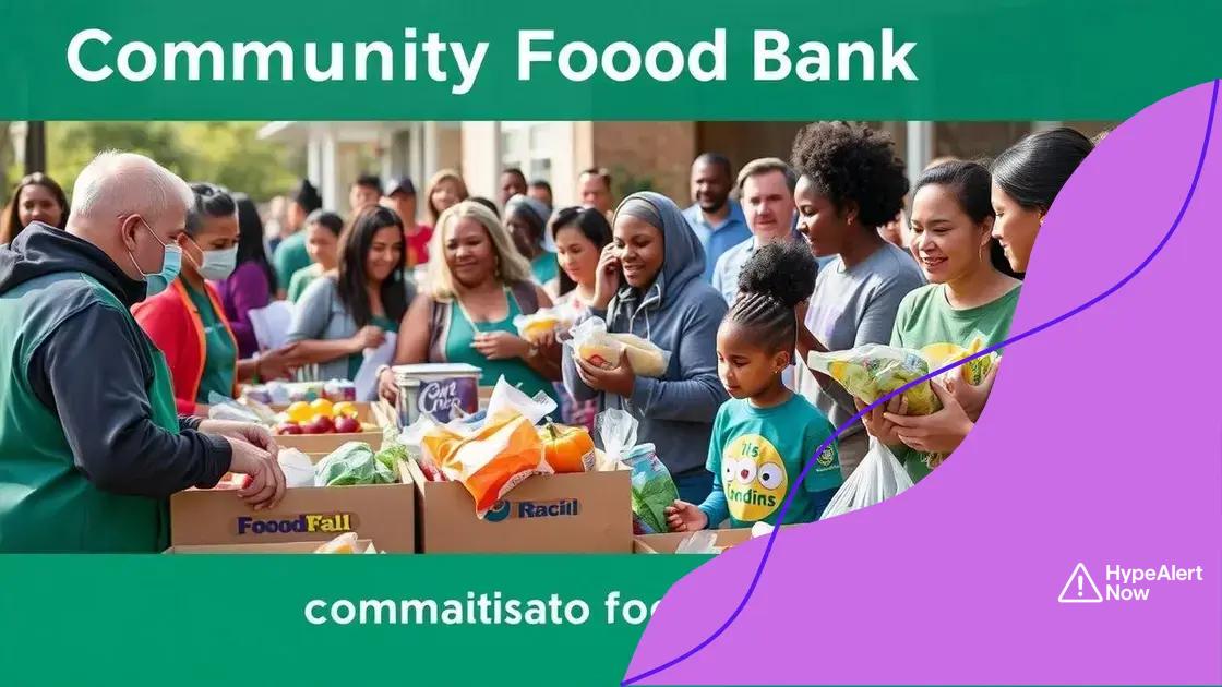 Effects of food assistance on communities