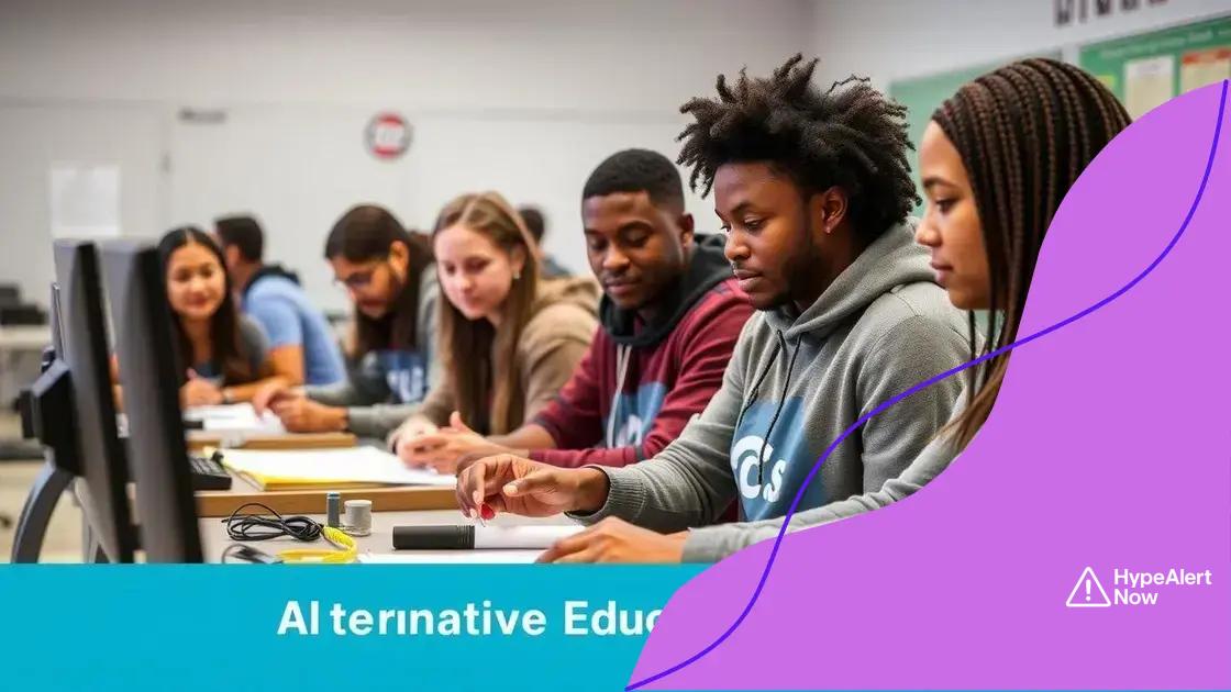 Alternatives to traditional college education