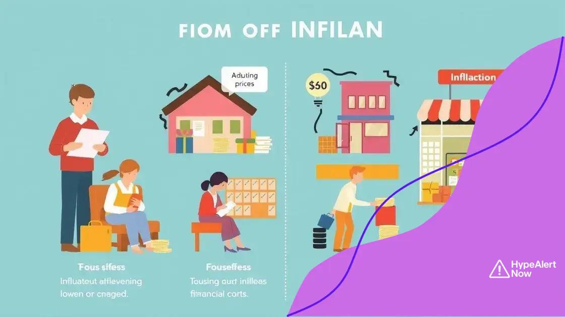Impact of inflation on households and businesses
