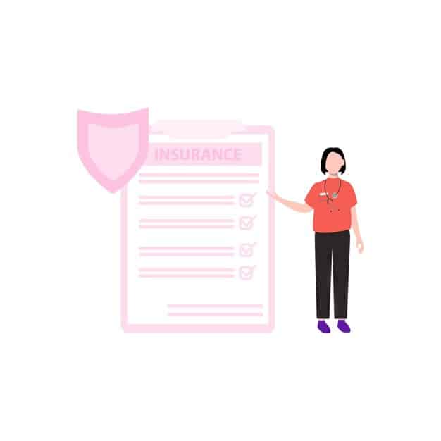 A person reviewing a detailed insurance policy document. The document is highlighted with key sections underlined, and the person is using a magnifying glass to examine the fine print. The scene is well-lit and focused on the importance of understanding the policy terms.
