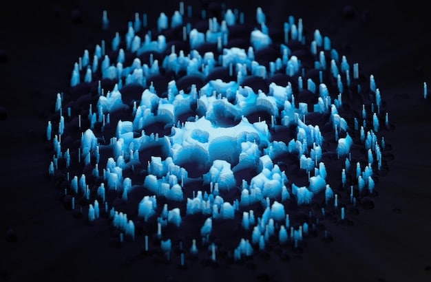 An abstract representation of data streams forming a protective shield around a user's profile on a social media platform. The image conveys the importance of data privacy and security in viral marketing, highlighting the responsibility of brands to protect user information.
