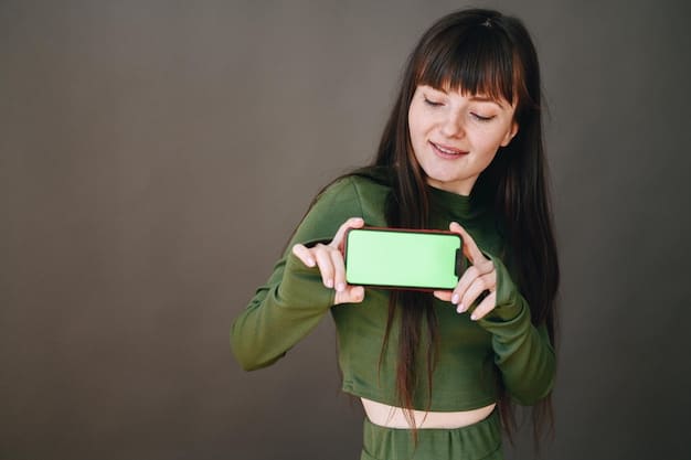 A person holding a smartphone with a social media app open, showing a stream of viral challenges. The person's expression is one of concern or skepticism, highlighting the mixed feelings many have about the role of social media in spreading trends.