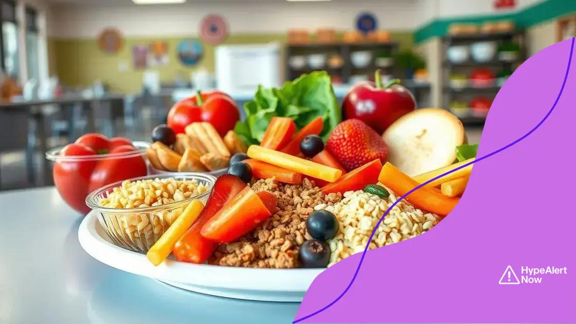 Nutritional benefits of free school meals