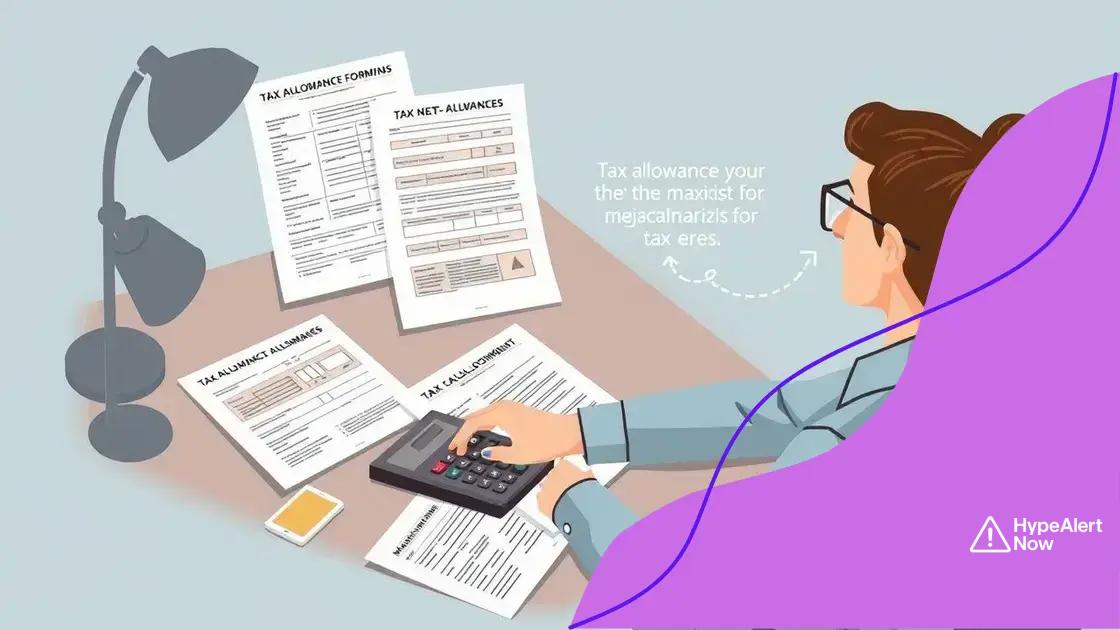 How to maximize your tax allowances