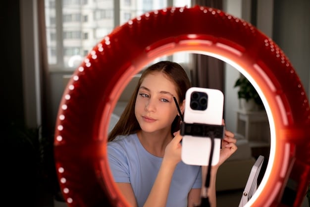 An image depicting an influencer posting content with a small, barely visible disclaimer indicating it is a sponsored post, contrasting with a bold and clear disclaimer used by influencers after the accountability act.