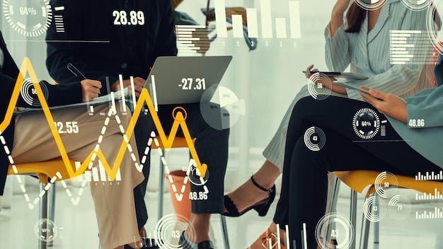 A graphic illustrating the data analytics process used by fast fashion brands to identify trends on social media and translate them into design briefs for their production teams.